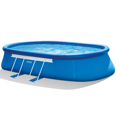 Intex 20' x 12' x 48" Oval Frame Swimming Set w/ 1500 GPH Filter Pump (Open Box)