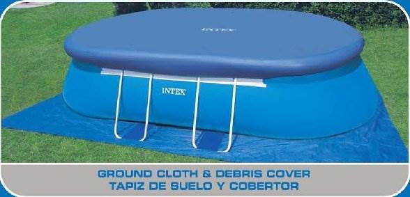 Intex 20' x 12' x 48" Oval Frame Swimming Set w/ 1500 GPH Filter Pump (Open Box)