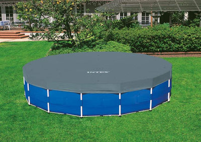 Intex 18' x 48" Metal Frame Swimming Pool Set with 1500 Pump 28251EH (Open Box)