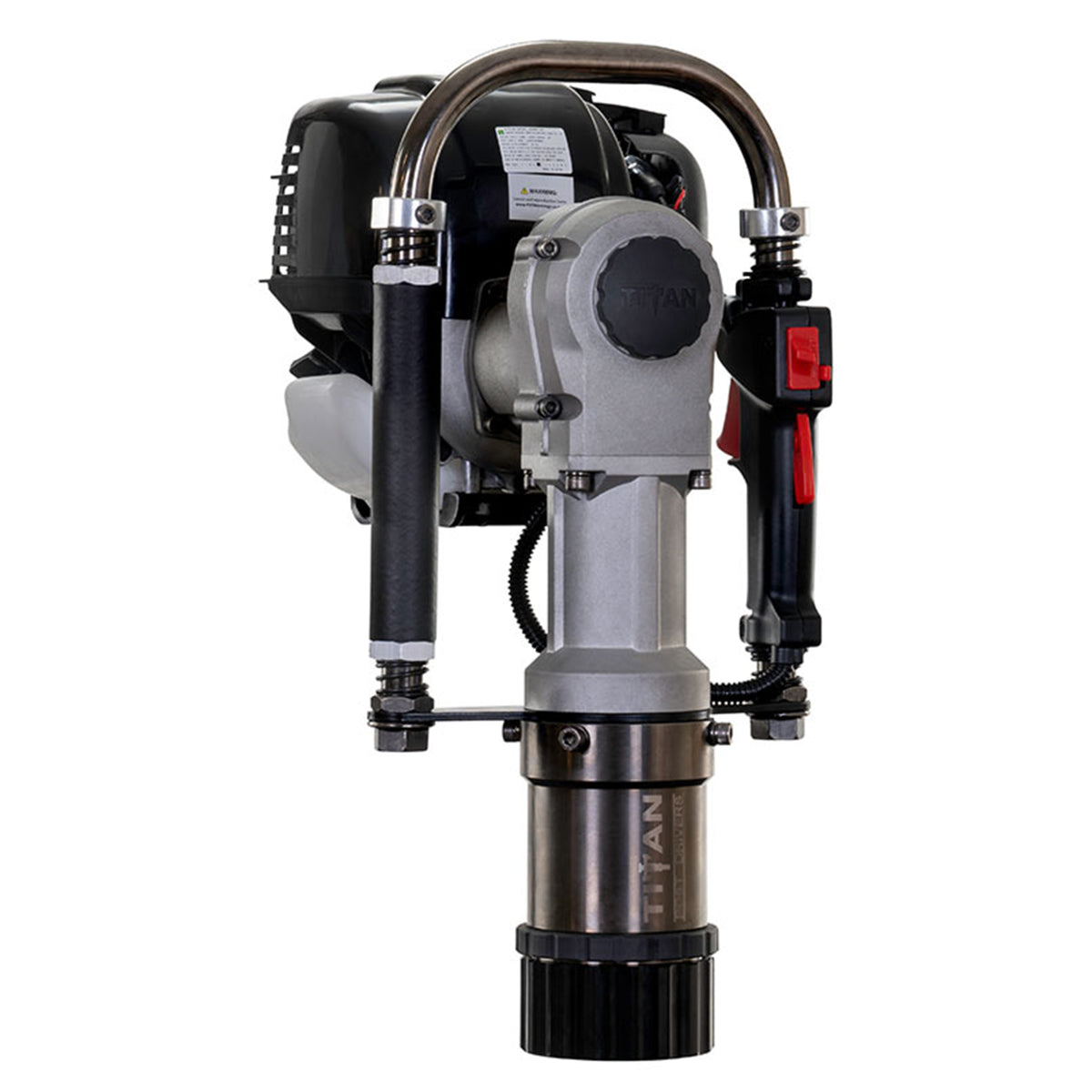 Titan Post Drivers Gas Fence Post Driver for T-Posts, Pipes & Stakes (Open Box)