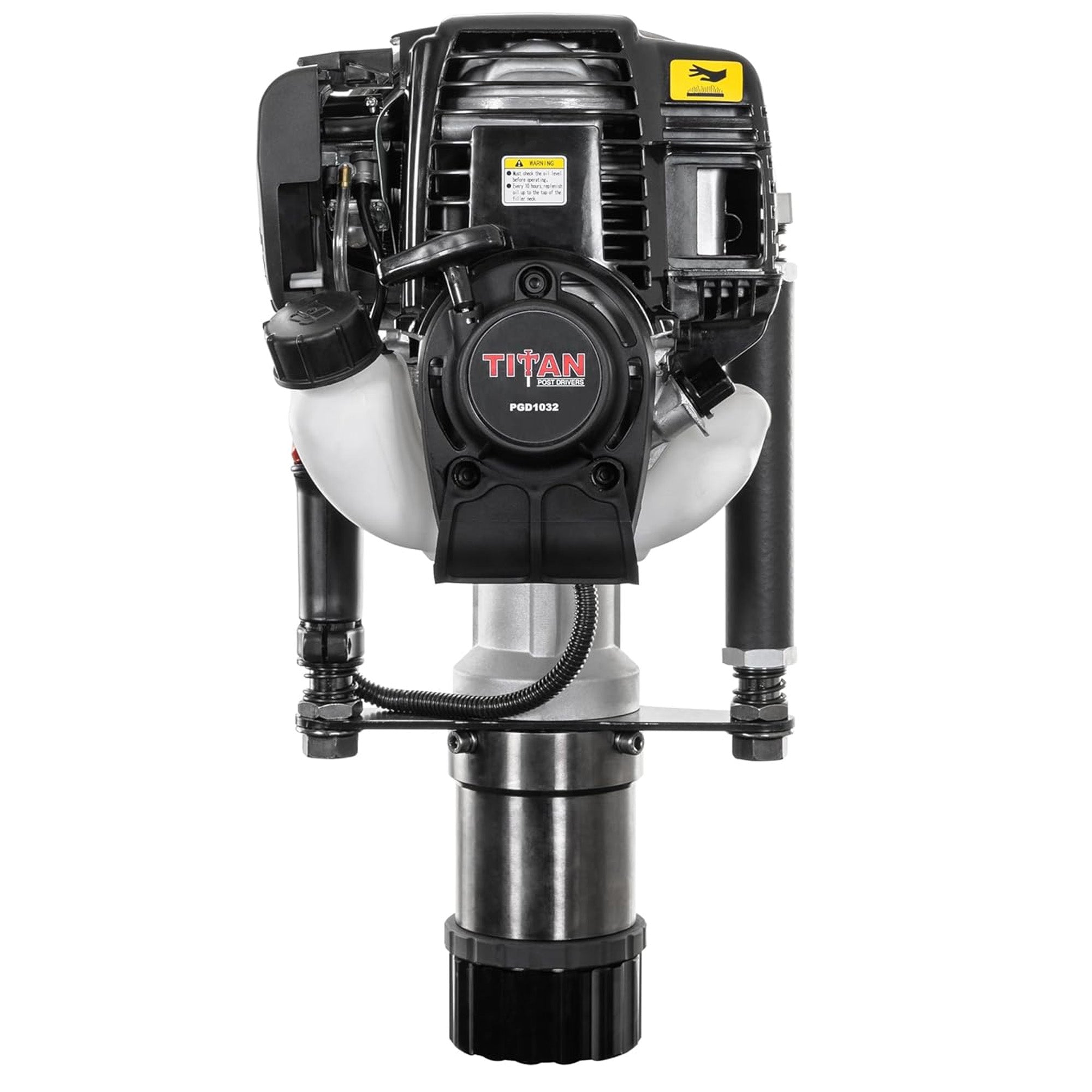 Titan Post Drivers Gas Fence Post Driver for T-Posts, Pipes & Stakes (Open Box)