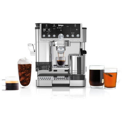 Ninja Luxe Cafe Pro Series 4-in-1 Coffee Machine, Silver (Open Box) - VMInnovations