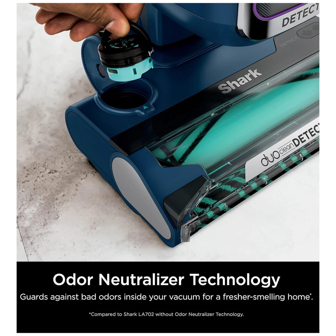 Shark Detect Performance Lift-Away Upright Vacuum, Navy (Certified Refurbished)