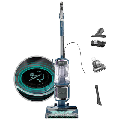 Shark Detect Performance Lift-Away Upright Vacuum, Navy (Open Box) - VMInnovations