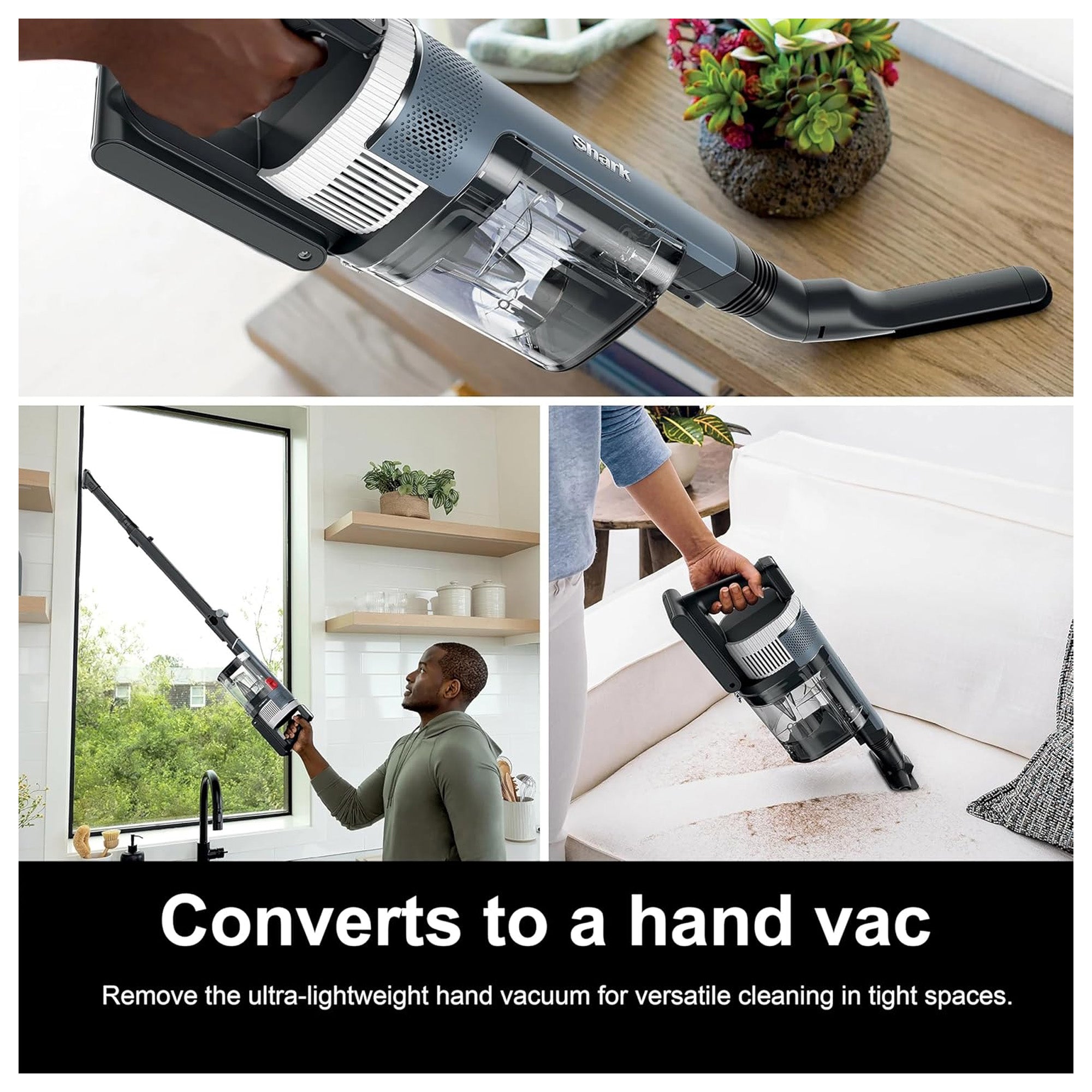 Shark Stratos Cordless Vacuum with DuoClean PowerFins  (Used)