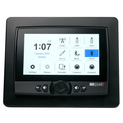 MB Quart 7" Touchscreen Wireless CarPlay Android Auto Car Powersports Receiver - VMInnovations