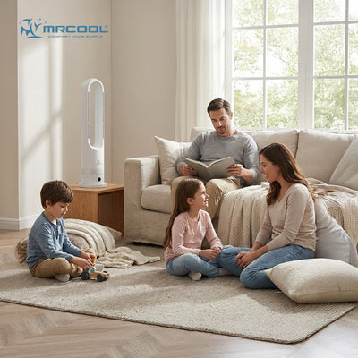 MRCOOL MrBreeze 4K BTU Portable Bladeless Heater and Cooling Tower Fan, (Used)