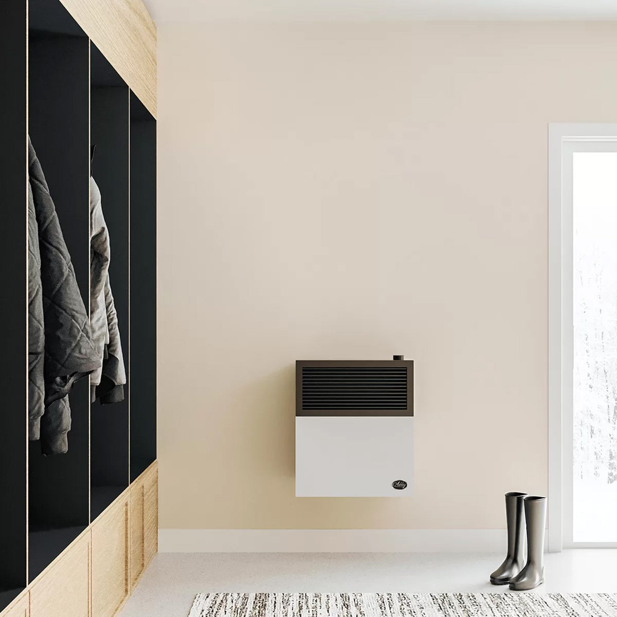 Ashley Hearth 11,000 BTU Direct Vent Propane Wall Heater, Cream (Open Box) - VMInnovations