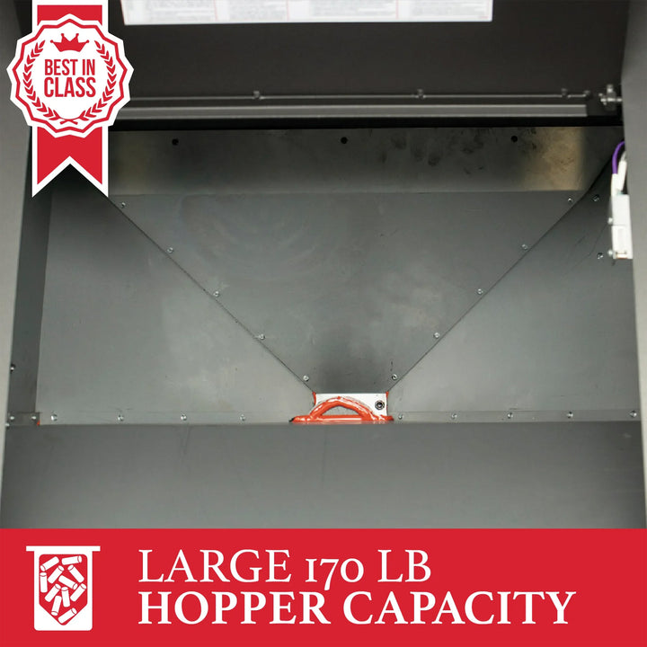 Ashley Hearth Pellet Stove Home Heater WiFi & Bluetooth Control, AP5622-W, Black