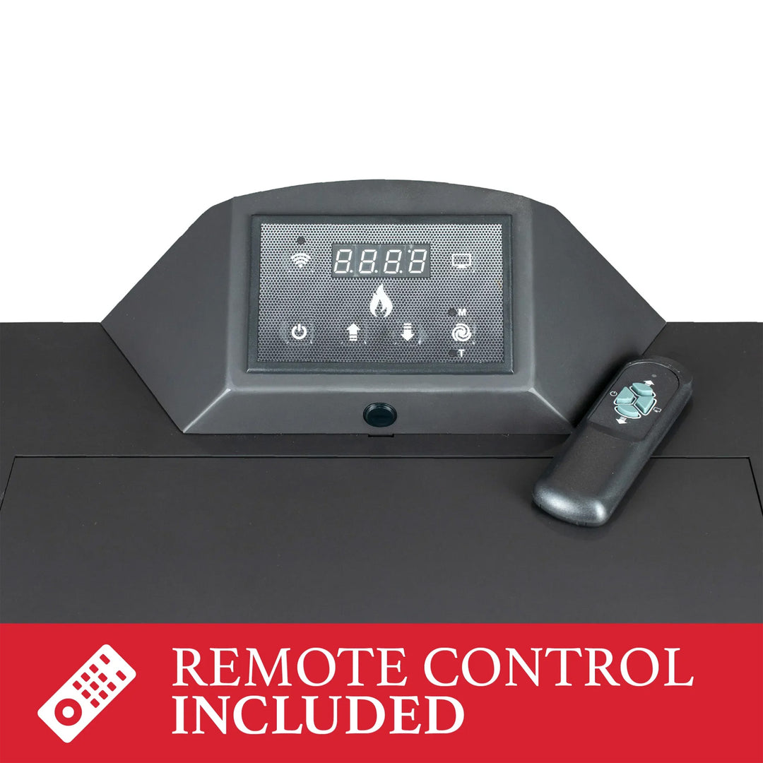 Ashley Hearth Pellet Stove Home Heater WiFi & Bluetooth Control, AP5622-W, Black