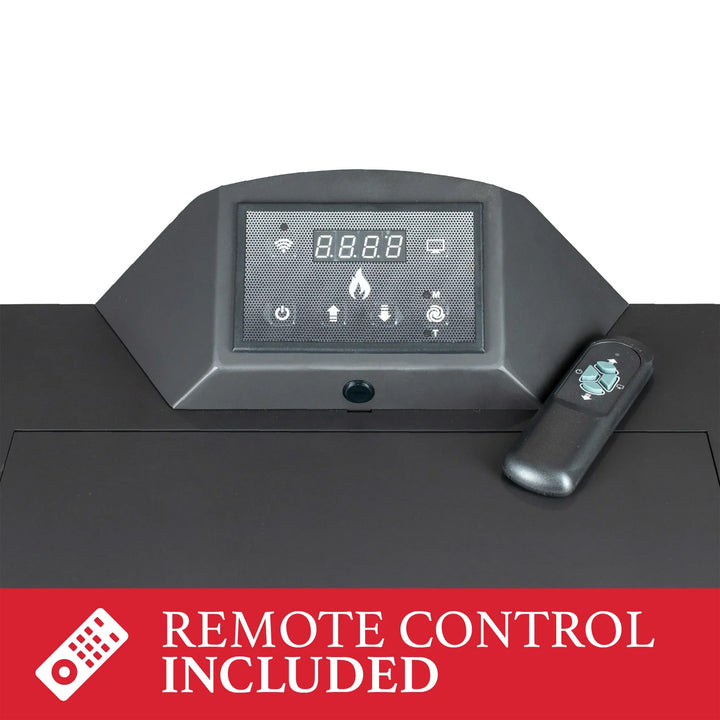 Ashley Hearth Pellet Stove Home Heater WiFi & Bluetooth Control, AP5622-W, Black