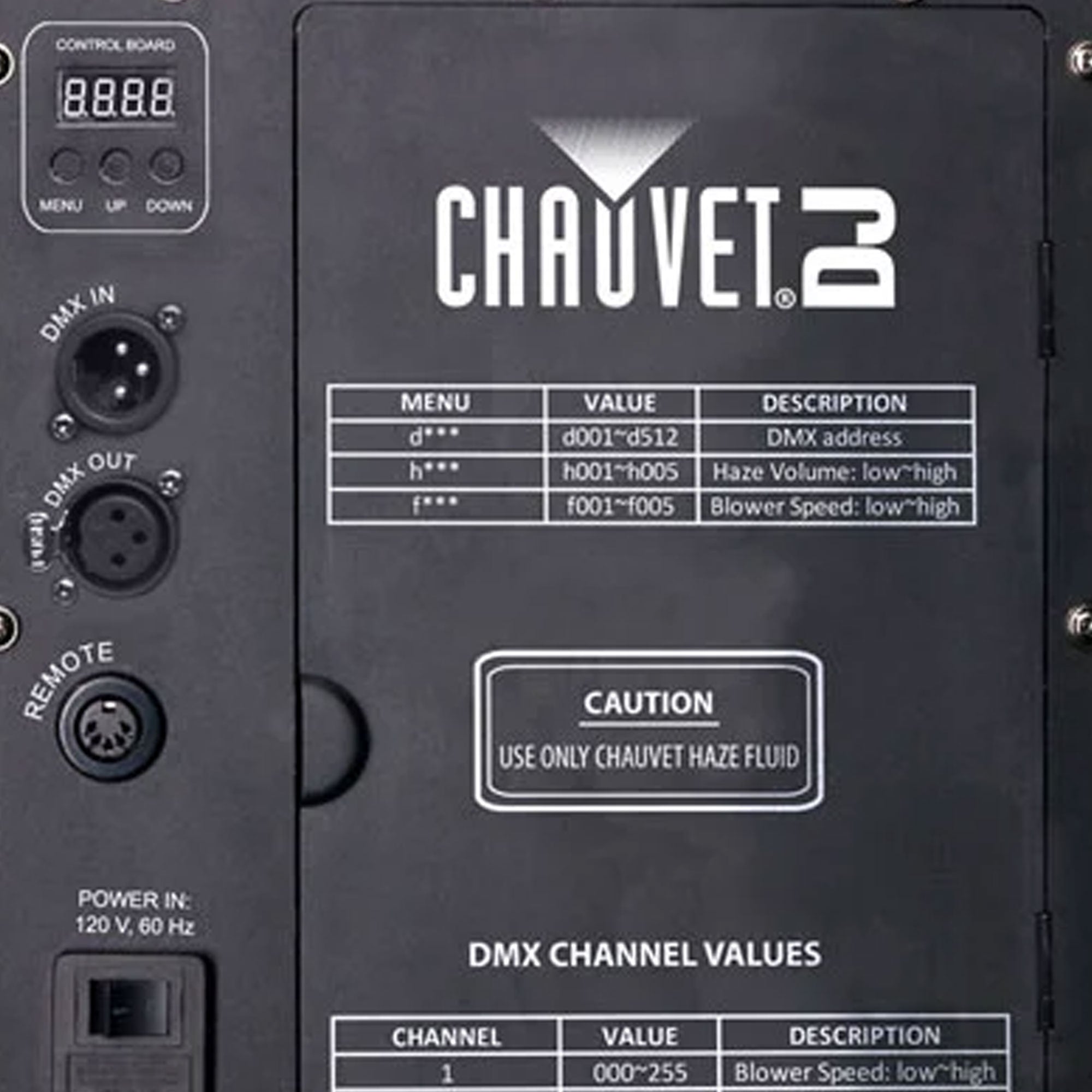 CHAUVET DJ Hurricane Haze 2D Smoke/Fog Machine w/Remote (Certified Refurbished) - VMInnovations