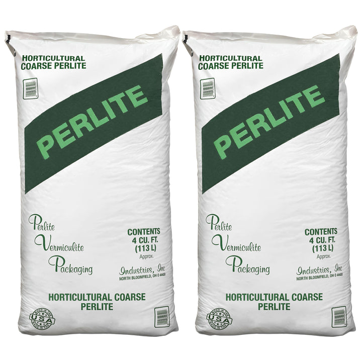 PVP Industries 2 Pack Organic Coarse Perlite Planting Soil Additive, 4 cu ft
