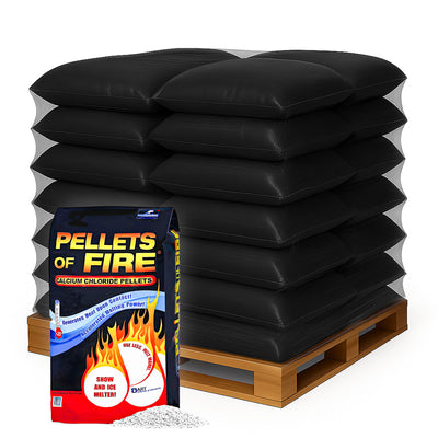 Snow Joe 75 Pack Pellets of Fire Ice Melter Driveways Sidewalks Concrete, 20 lb