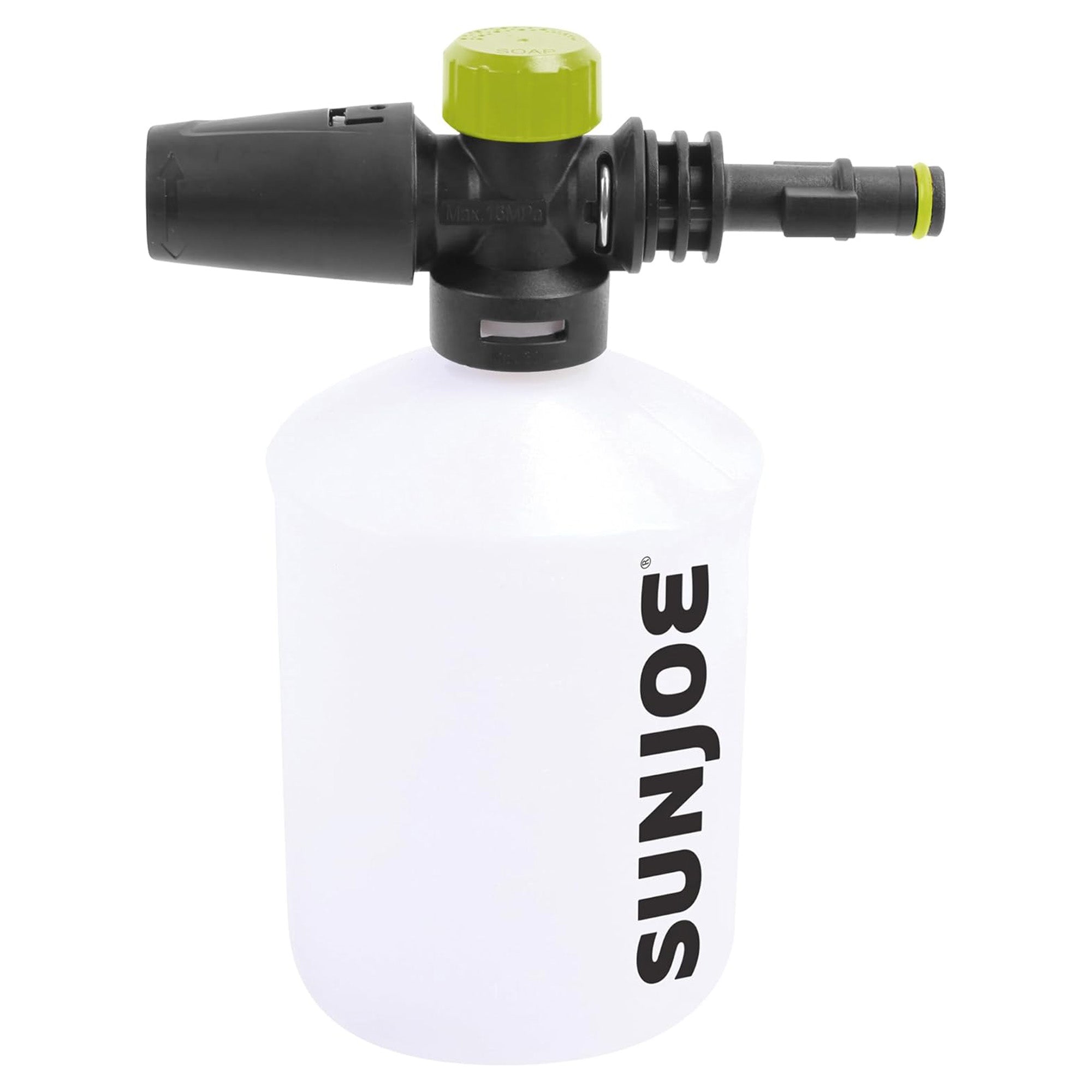 Sun Joe Adjustable Snow Foamer Cannon, Adapters for SPX Pressure Washers, 26 oz - VMInnovations
