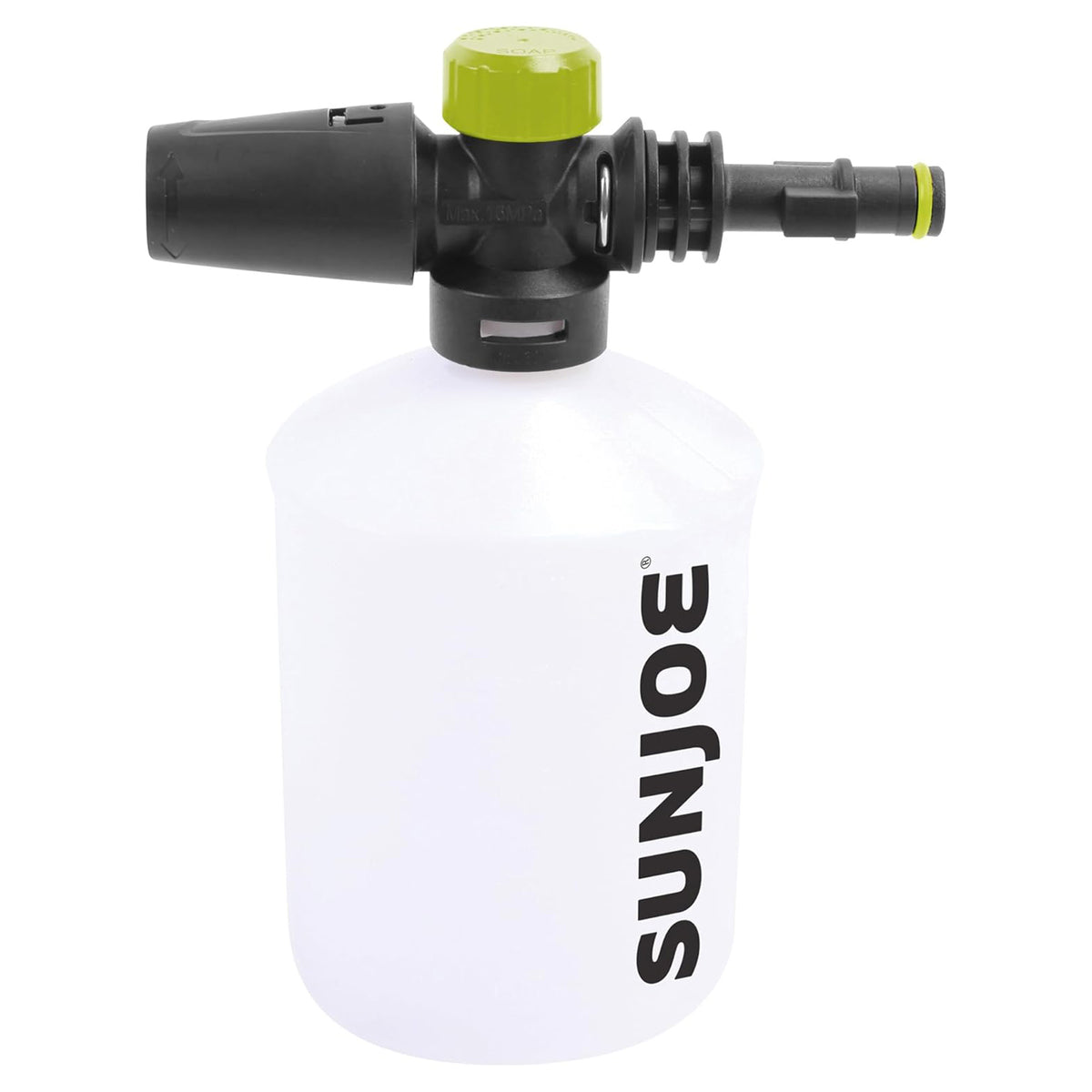 Sun Joe Adjustable Snow Foamer Cannon, Adapters for SPX Pressure Washers, 26 oz