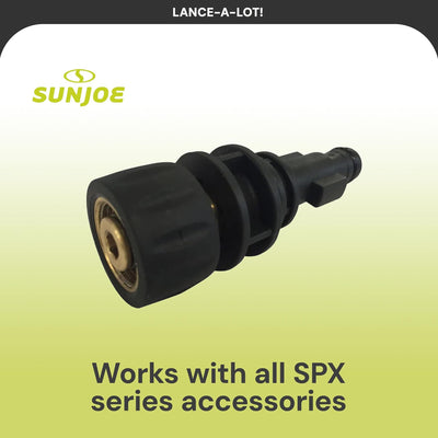 Sun Joe Bayonet to M22 Adapter for SPX Pressure Washer Accessories, SPX-BMM22F (Open Box)