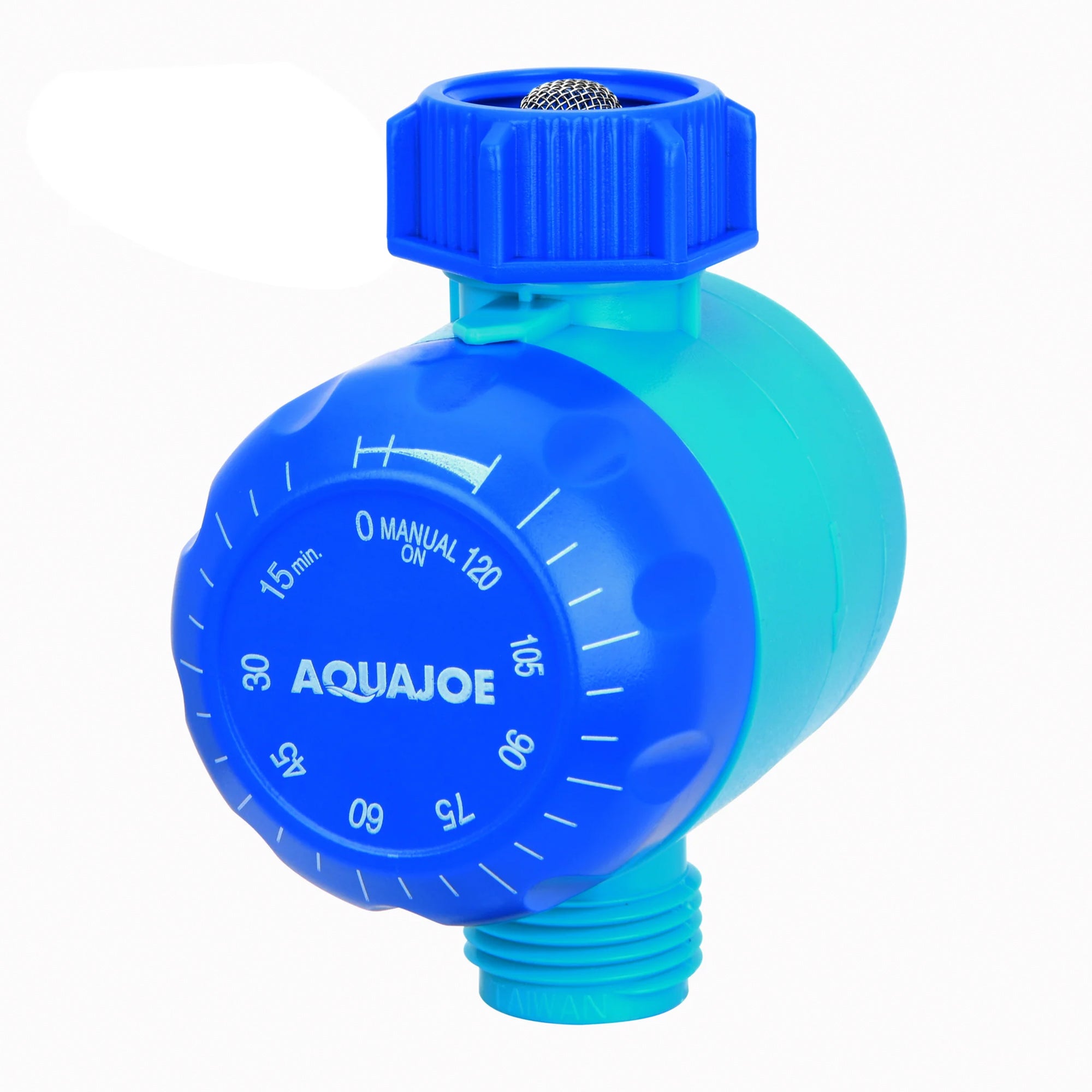 Aqua Joe 2 Pack Mechanical Hose Timer, 2-Hour Max, Manual Bypass, AJ-WTX2