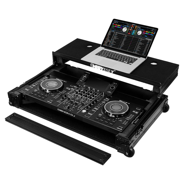 ODYSSEY Case for Denon DJ SC LIVE 4 I-Board with Laptop Glide Style Platform