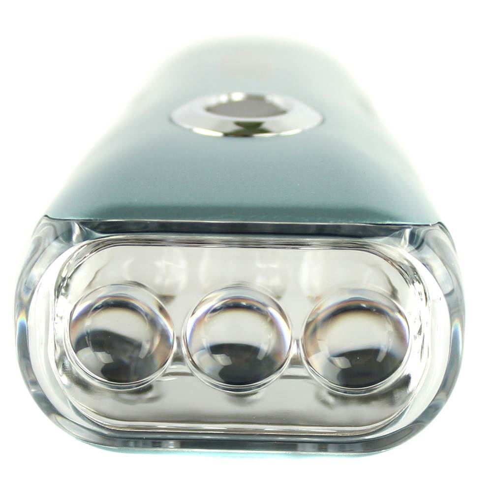 GARRITY 3 LED Super Bright Crank Rechargeable Emergency Flashlight - Open Box
