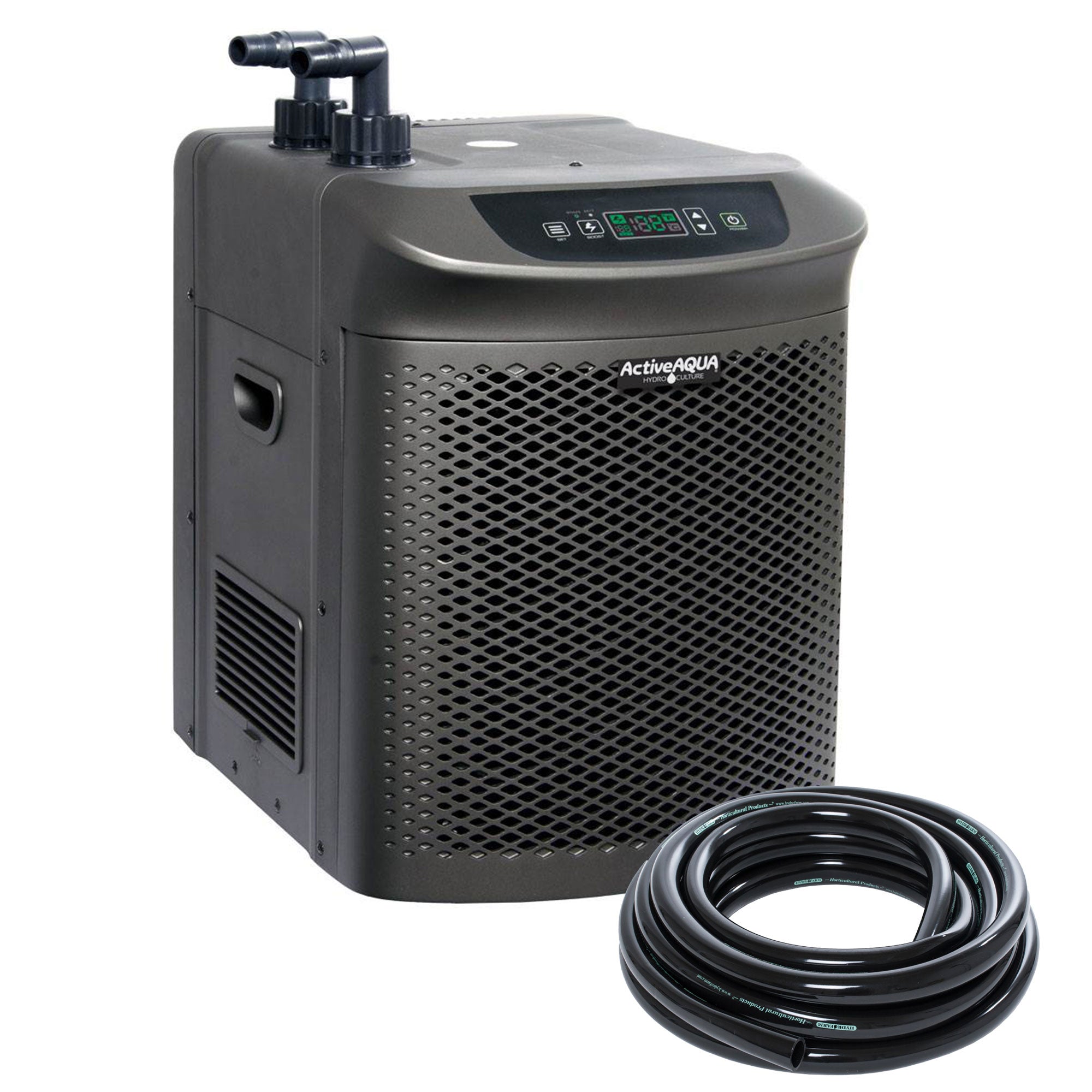 Active Aqua120V Hydroponic Cooling Water Chiller & 3/4” Irrigation Tubing, 25’ - VMInnovations