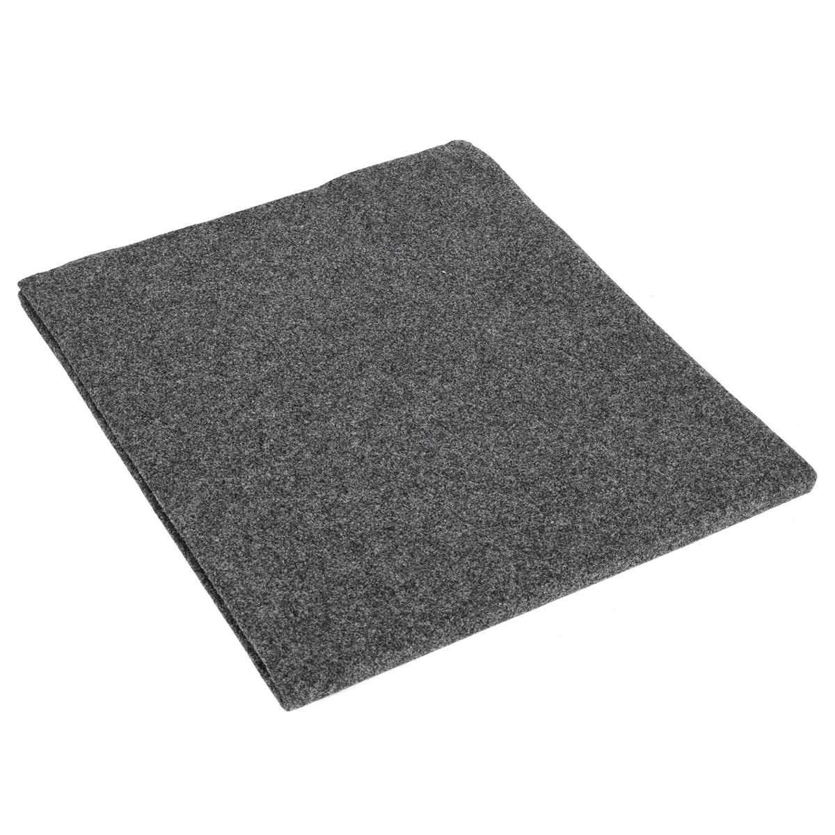 QPower Speaker Box Carpet, 43" x 72" Fabric Sheet for Car Audio Builds, Charcoal