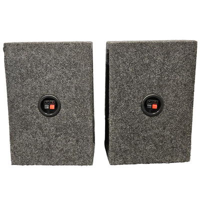 QPower 6x9 Inch Vertical Speaker Box Enclosure, 5/8" MDF Car Audio, 2 Pack - VMInnovations