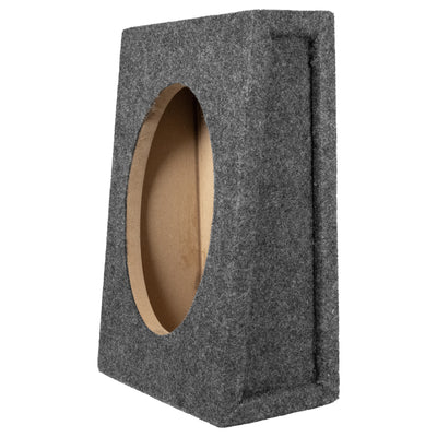 Hifonics Zeus 6" x 9" Coaxial Speakers with QPower Vertical Speaker Enclosures