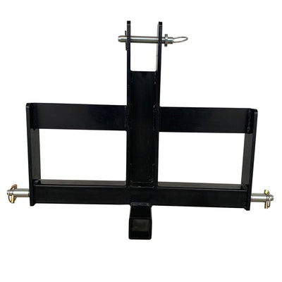 Field Tuff Heavy-Duty Tractor Hitch, 2" Receiver Suitcase Weight Holder, Black - VMInnovations