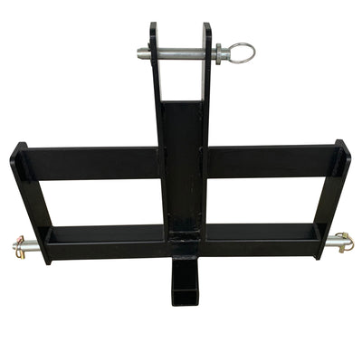 Field Tuff Heavy-Duty Tractor Hitch, 2" Receiver Suitcase Weight Holder, Black - VMInnovations