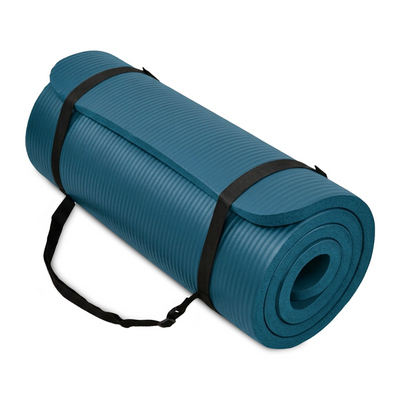 BalanceFrom Yoga Mat, 1" Extra Thick Exercise Pilates Workout Mat (Used)