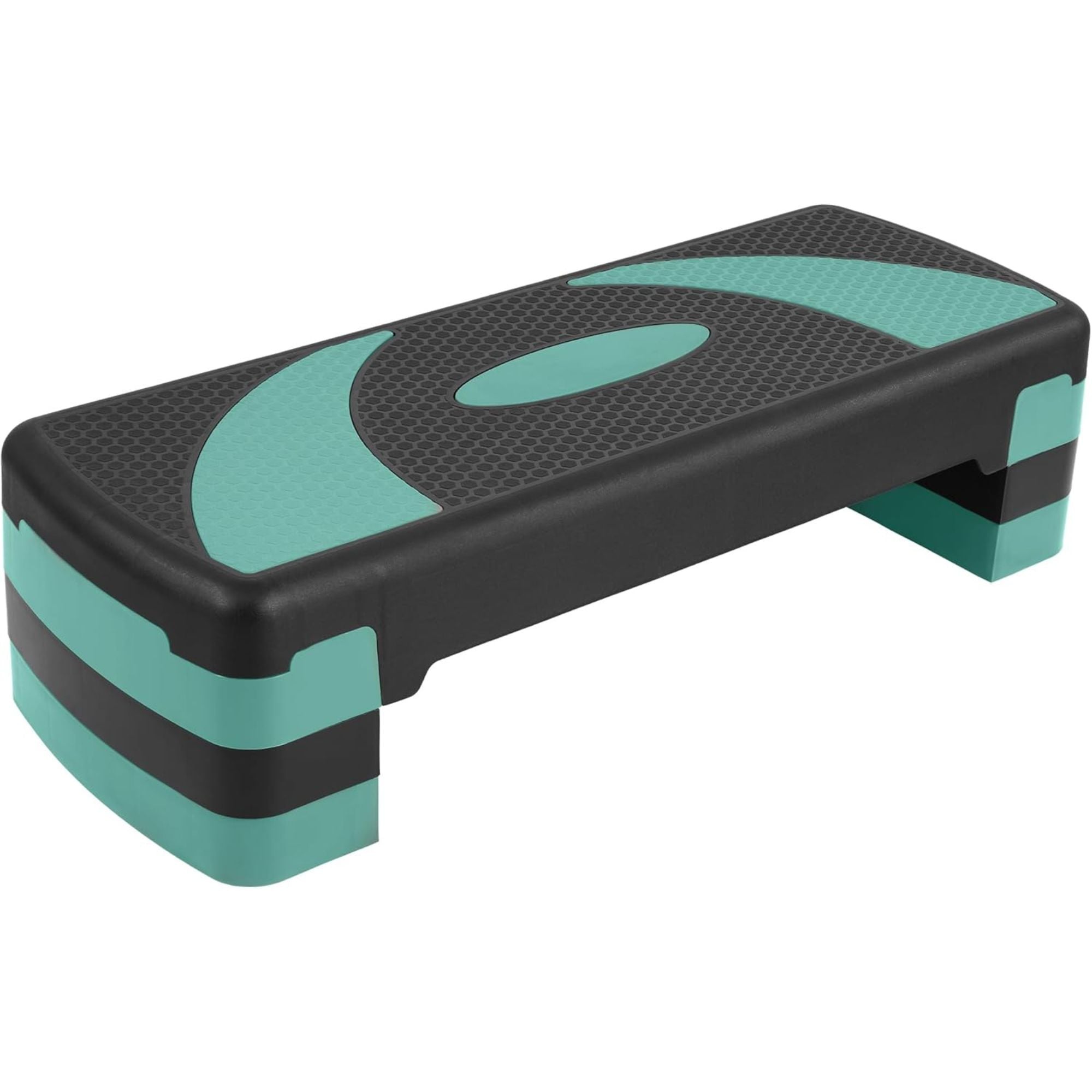 Fitvids Workout Step Aerobic Platform with 3 Level Adjustable Heights (Open Box) - VMInnovations