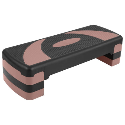 Fitvids Workout Step Aerobic Platform with 3 Level Adjustable Height (Open Box)