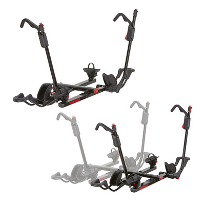 Yakima HoldUp 2 Bike Capacity 2" Hitch Bicycle Bike Rack & HoldUp Rack Extension