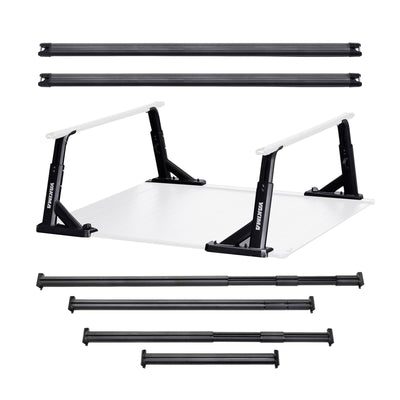 Yakima Aluminum OverHaul HD Towers, 68" Heavy Duty Crossbars, SideBar Side Rails