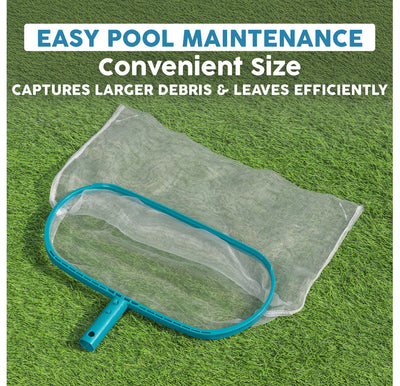 Bestway Pool Leaf Skimmer, AquaNet Mesh Net for In-Ground & Above-Ground Pool - VMInnovations