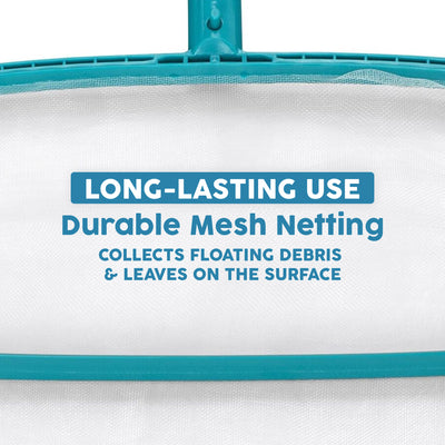 Bestway Pool Leaf Skimmer, AquaNet Mesh Net for In-Ground & Above-Ground Pool - VMInnovations