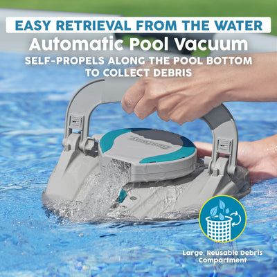 Bestway Automatic Robotic Pool Vacuum, AquaTronix G100 Cordless Robot Vacuum - VMInnovations