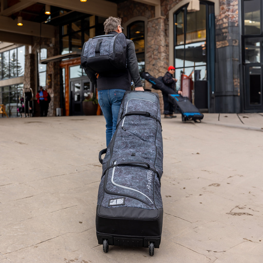 Sportube Prospector XL Ski and Snowboard Bag with Wheels and Removable Dividers - VMInnovations