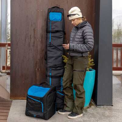 Sportube Prospector Ski and Snowboard Bag with Wheels and Removable Dividers - VMInnovations