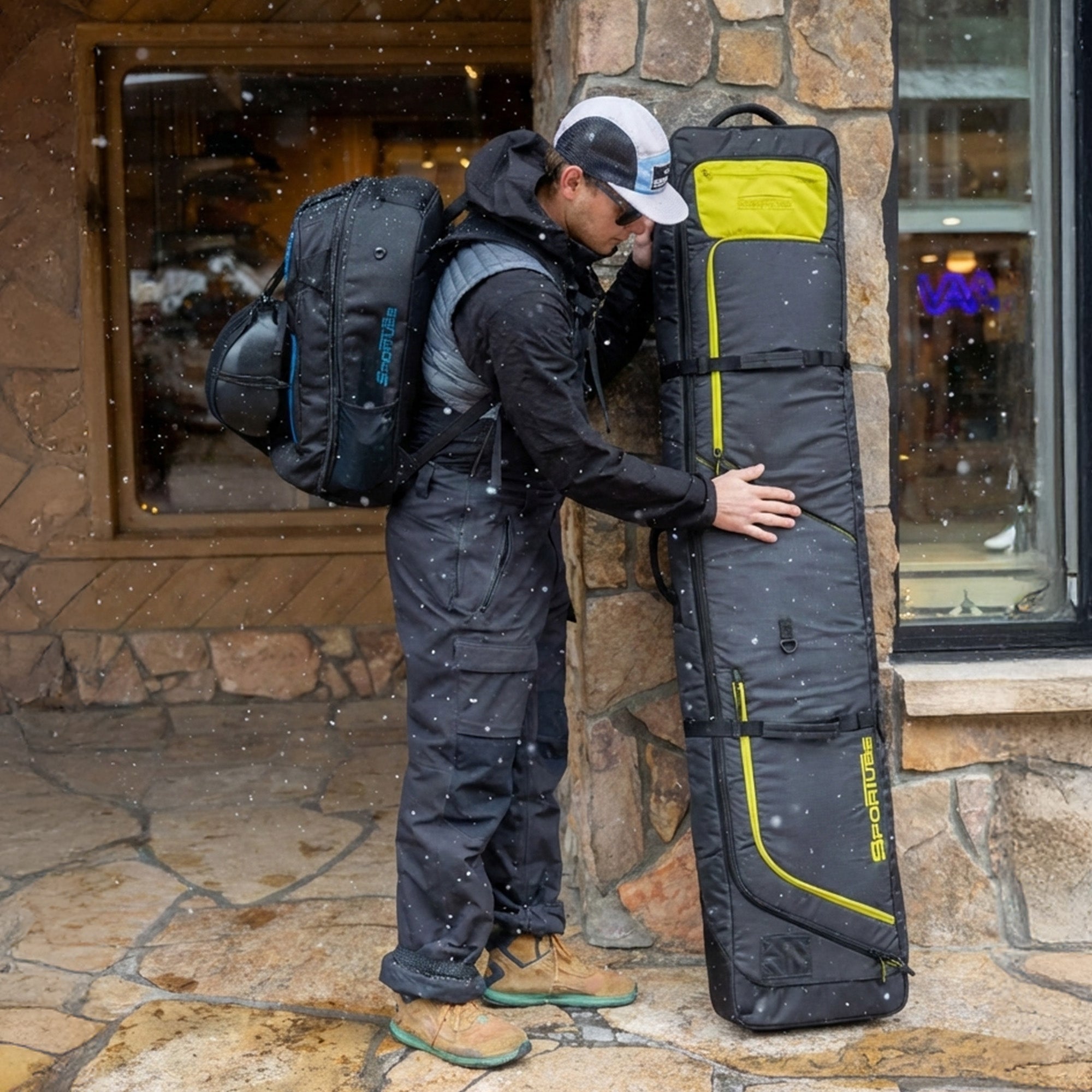 Sportube Ski Shield Roller Bag w/ Wheels and Quick-Access Exterior Pockets(Used) - VMInnovations