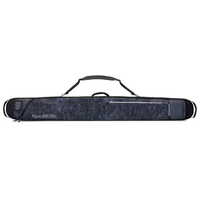 Sportube Traveler Lightweight Fully Padded Single Pair Ski Bag w/ Storage Pocket - VMInnovations