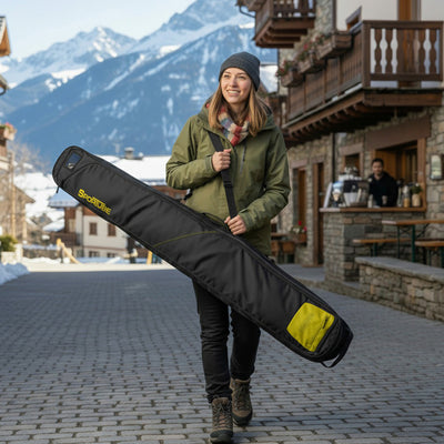 Sportube Wanderer Ski Sleeve Lightweight Bag with Full-Length Zipper Compartment - VMInnovations