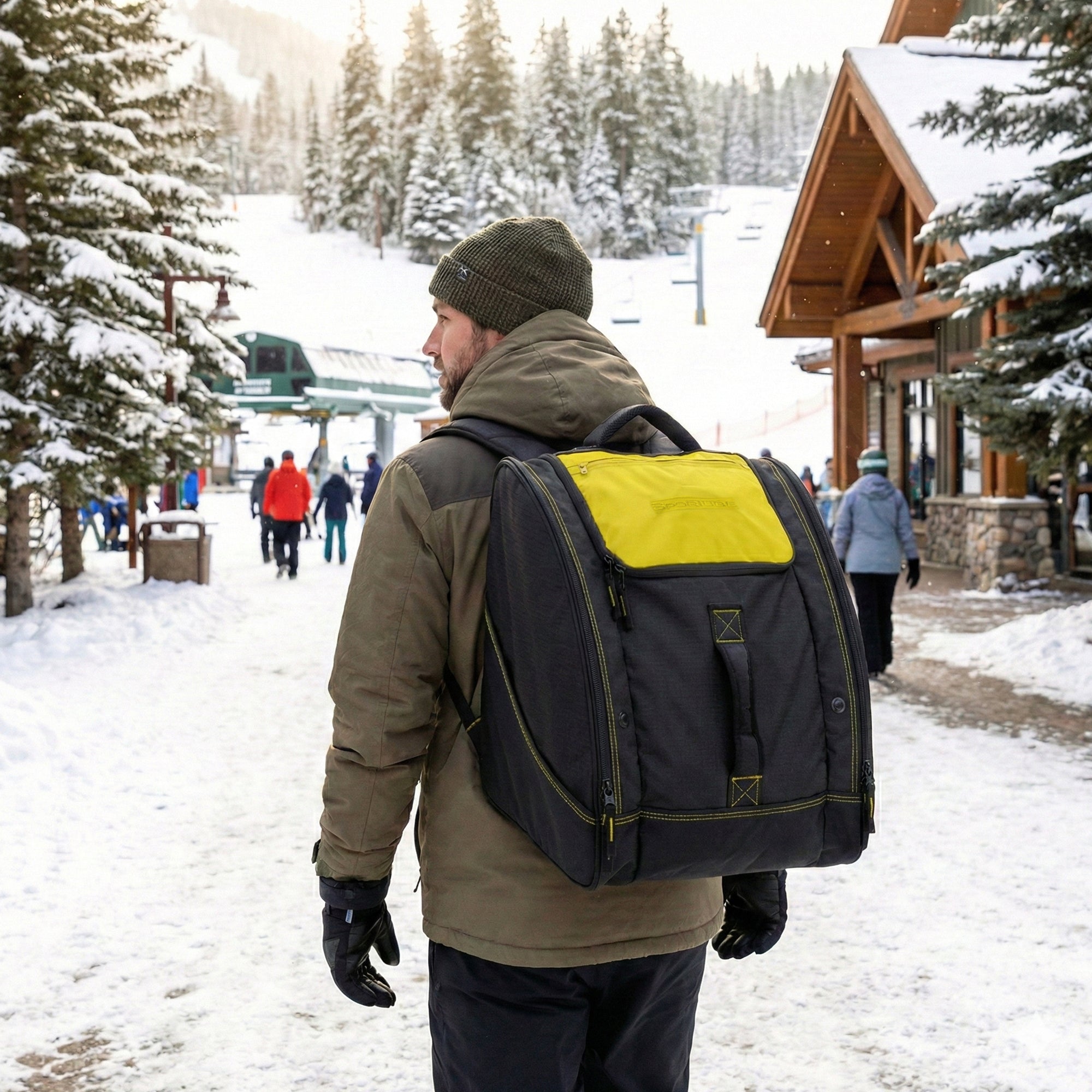 Sportube Freerider Padded Gear and Boot Bag with Extra-Large Central Compartment - VMInnovations