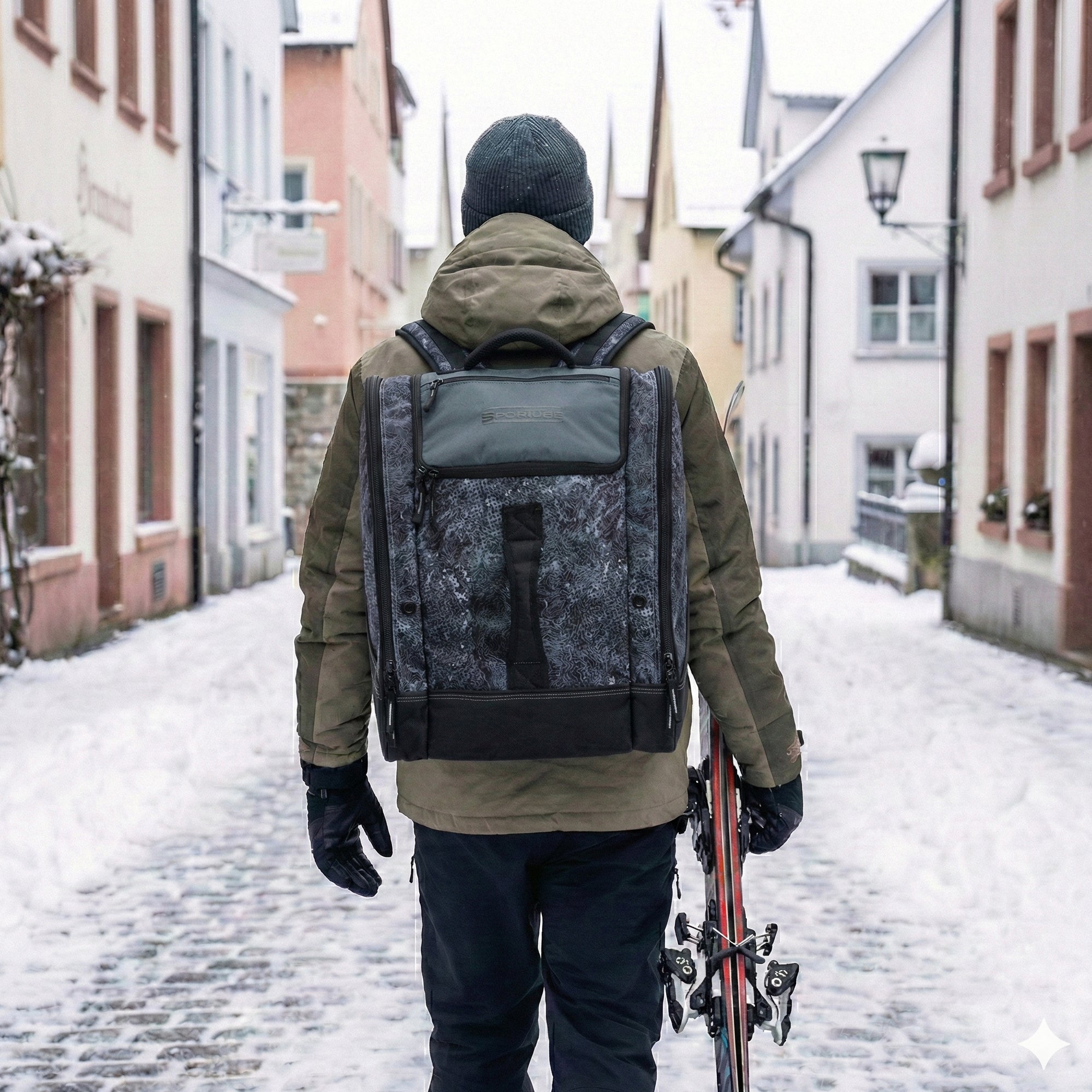 Sportube Freerider Padded Gear and Boot Bag with Extra-Large Central Compartment - VMInnovations