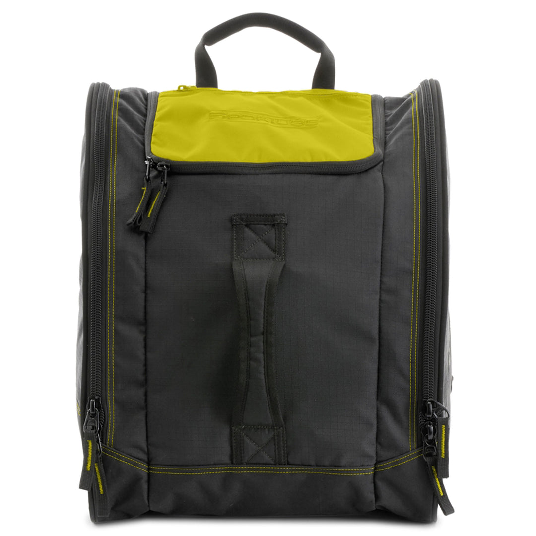 Sportube Wanderer Boot Bag, 50L Ski & Snowboard Gear Backpack for Travel, Citrus - VMInnovations