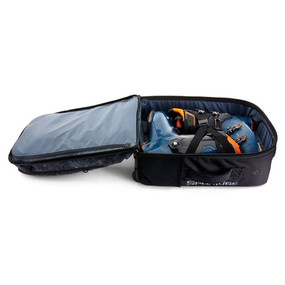 Sportube Cabin Cruiser Wheeled Carry-On Boot Bag Travel Gear, Graphite Topo