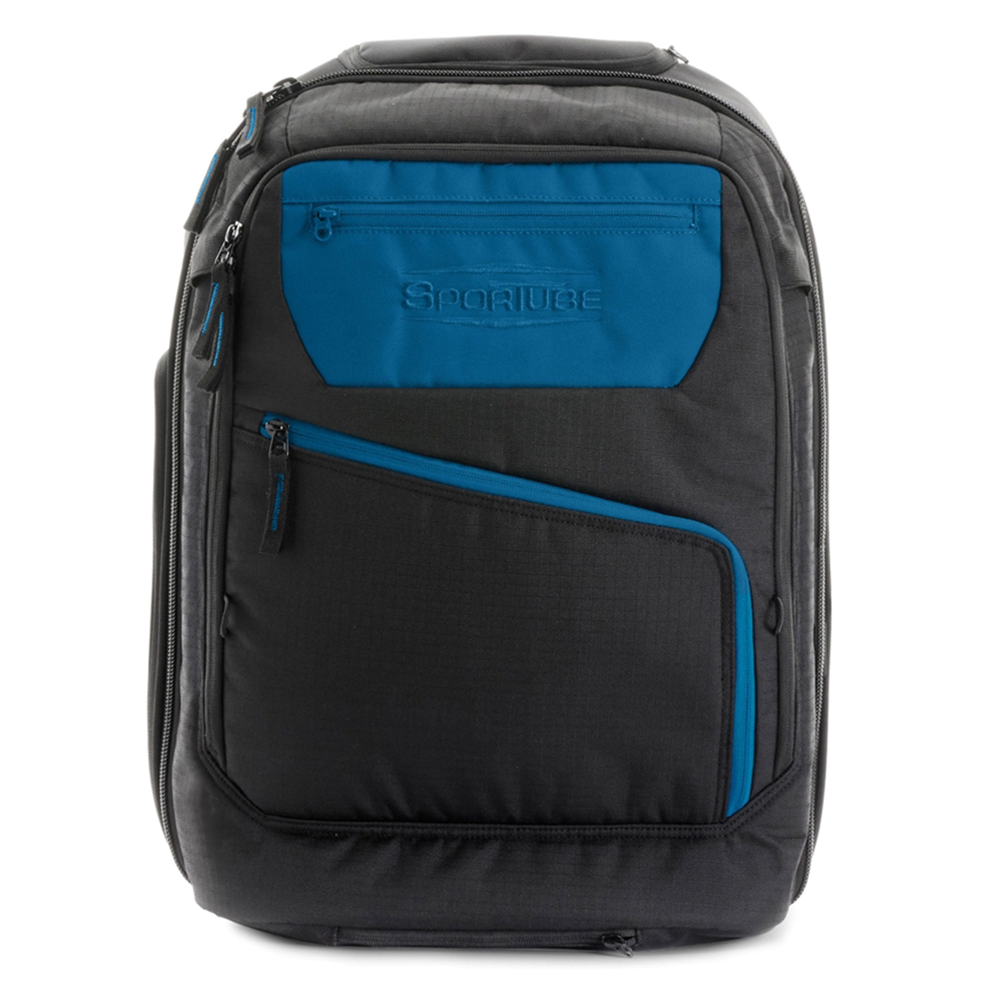 Sportube Overheader Boot and Gear Backpack, Carry-on Travel Bag, Azure - VMInnovations