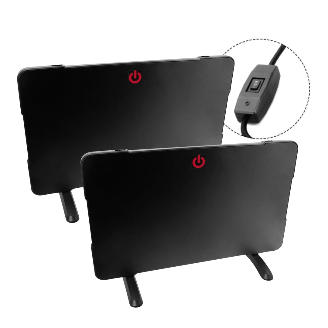 Farm Innovators 2-in-1 Radiant Coop Heater 200W & 50W Brooder Panel, 2 Pack