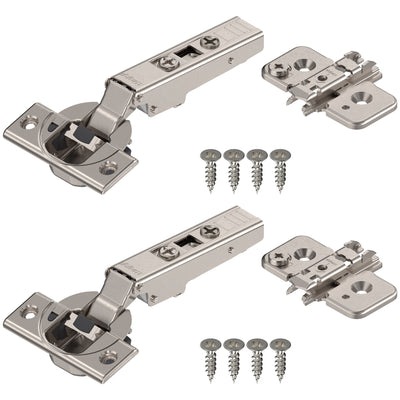 Blum CLIP top BLUMOTION Hinge Kit (1 Kit) Soft Close Euro-Style Hinge (Open Box) - VMInnovations